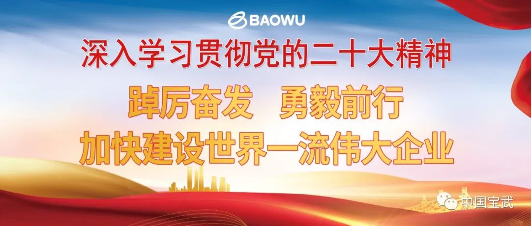 【聚焦】一组海报，一起学习陈德荣在中国宝武党委一届七次全委（扩大）会上的工作报告